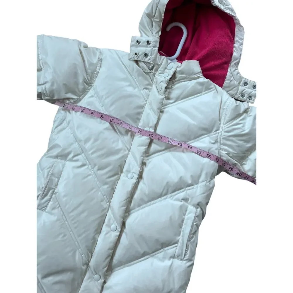 EUC Down Filled GAP Kids Girls Knee Length Winter Coat Size 8 / Medium